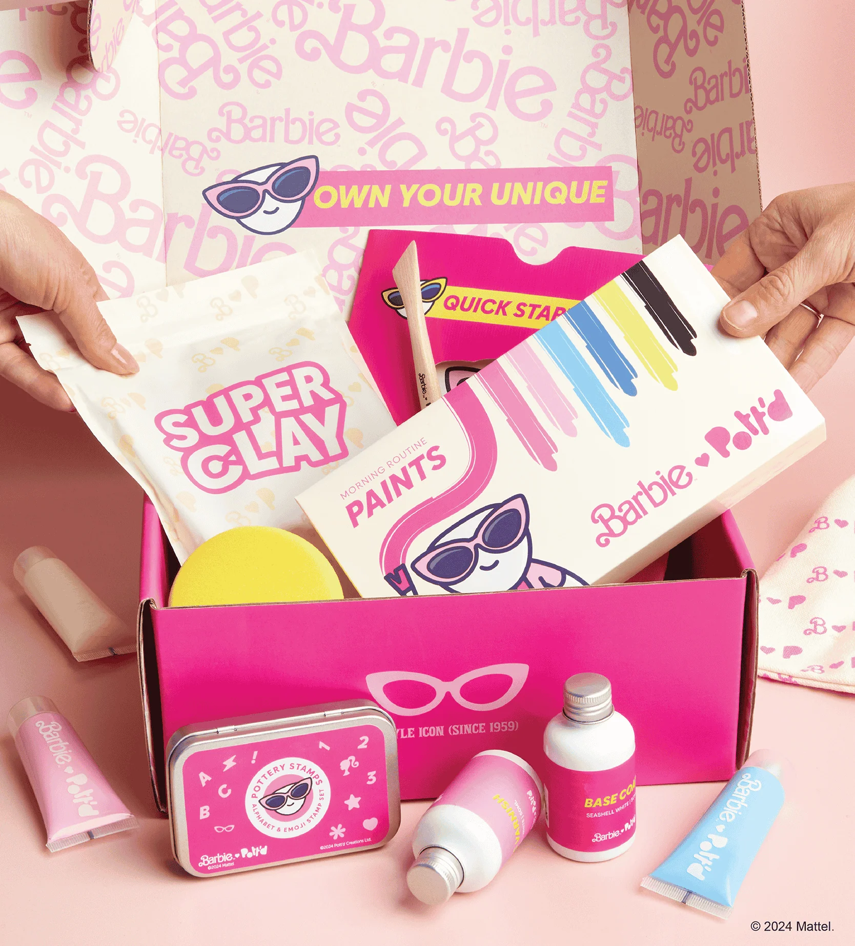 Barbie™ x Pott’d Morning Routine Home Pottery Kit - Image 7