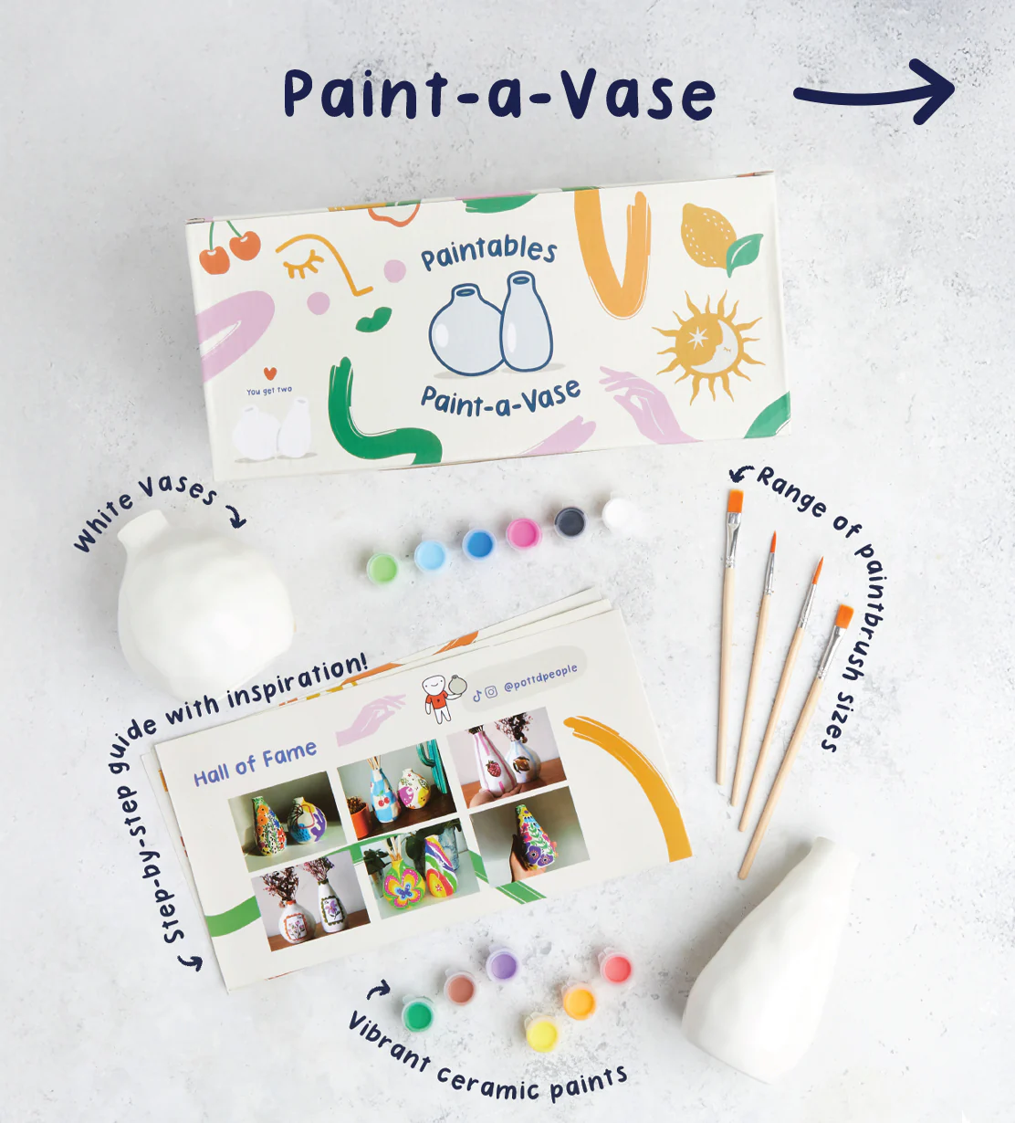 Ceramic & Glass Vase Painting Bundle - Image 4
