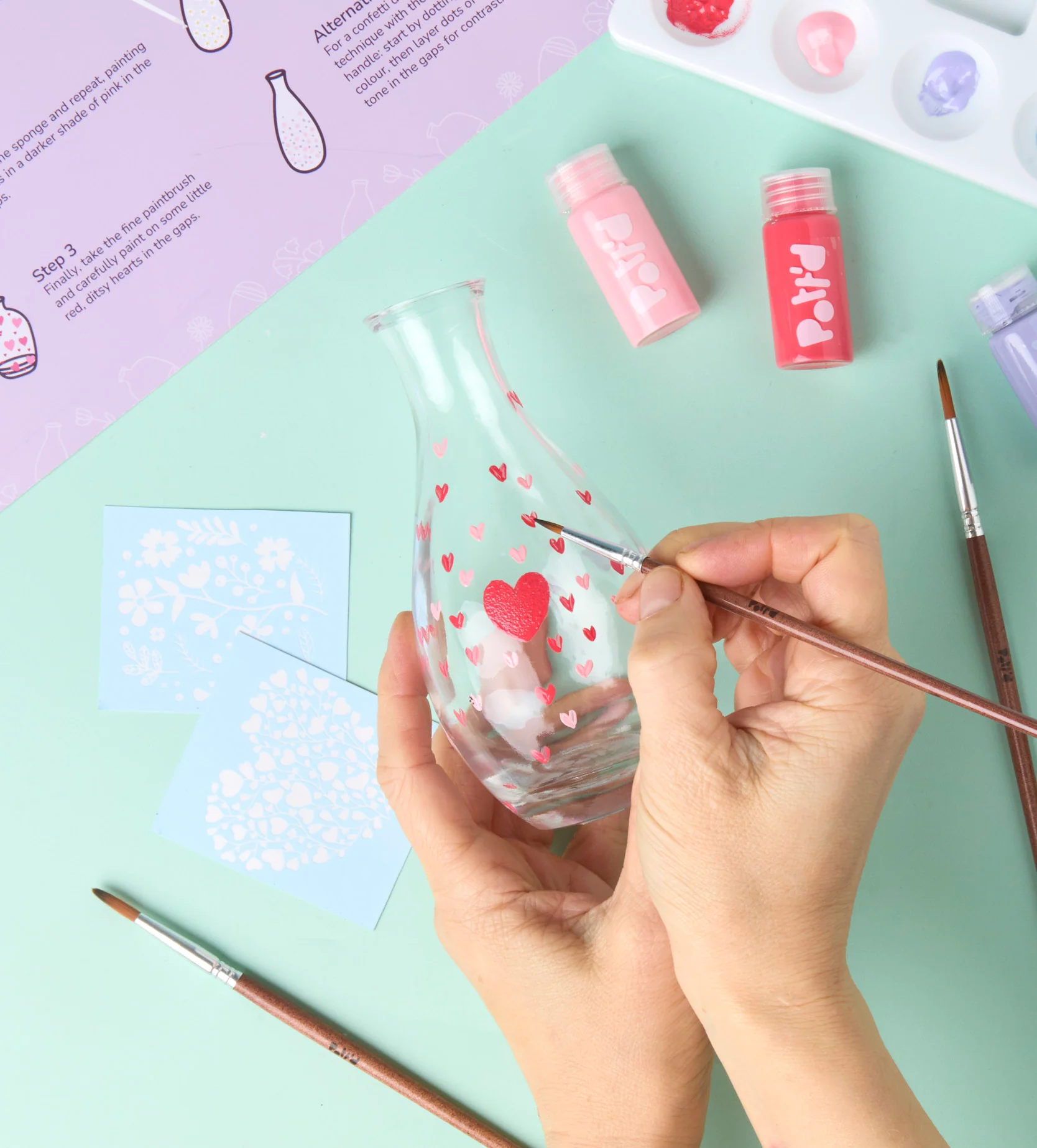 Ceramic & Glass Vase Painting Bundle - Image 7