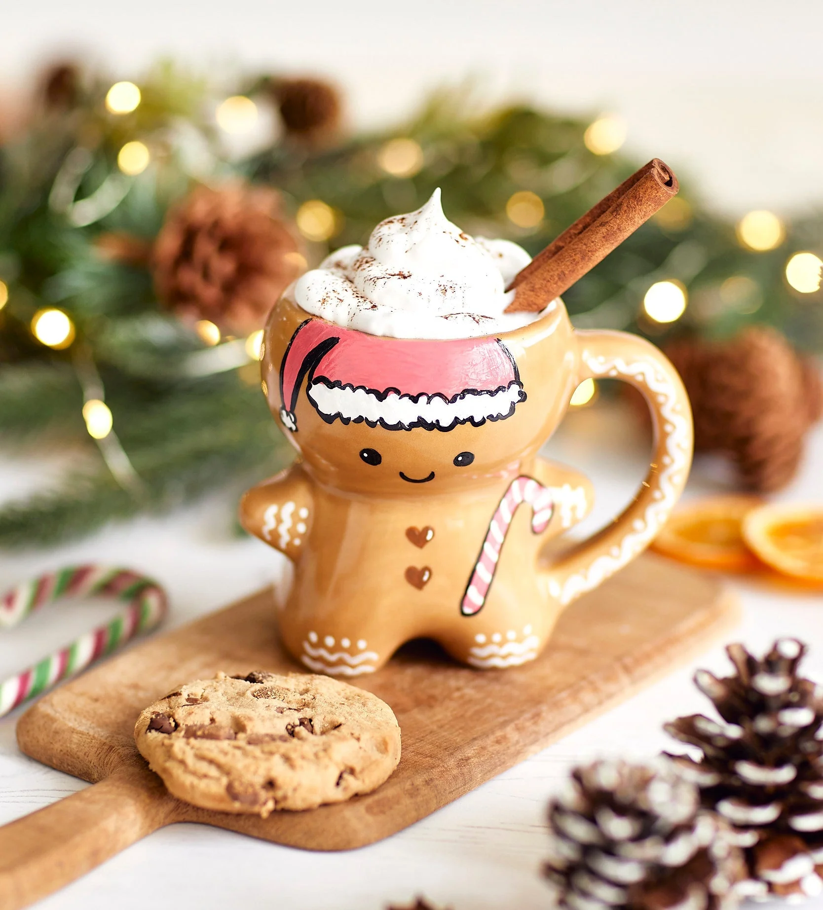 Christmas Gingerbread Paint-a-Mug x2 - Image 10
