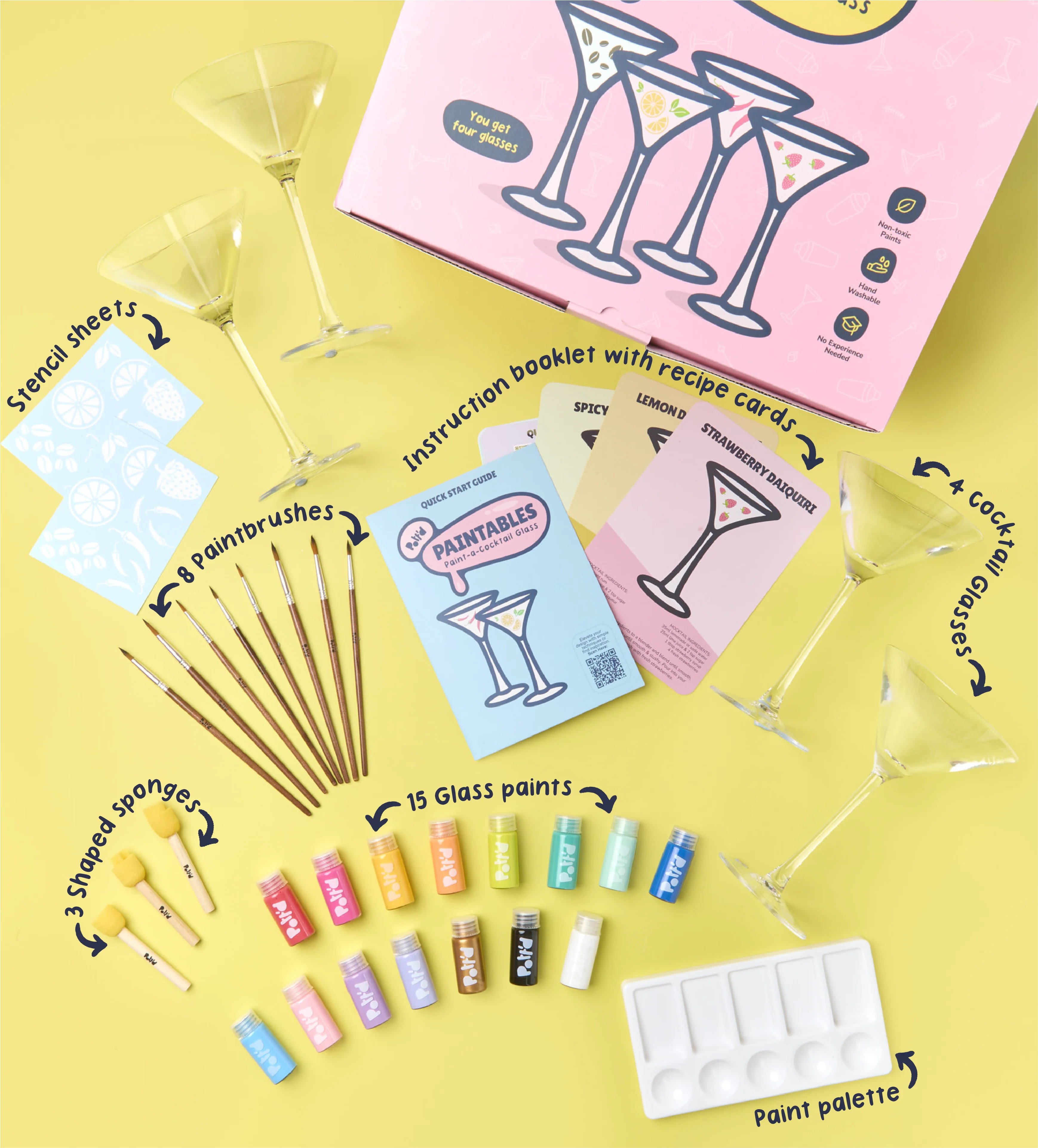 Paint-a-Cocktail Glass - Image 13