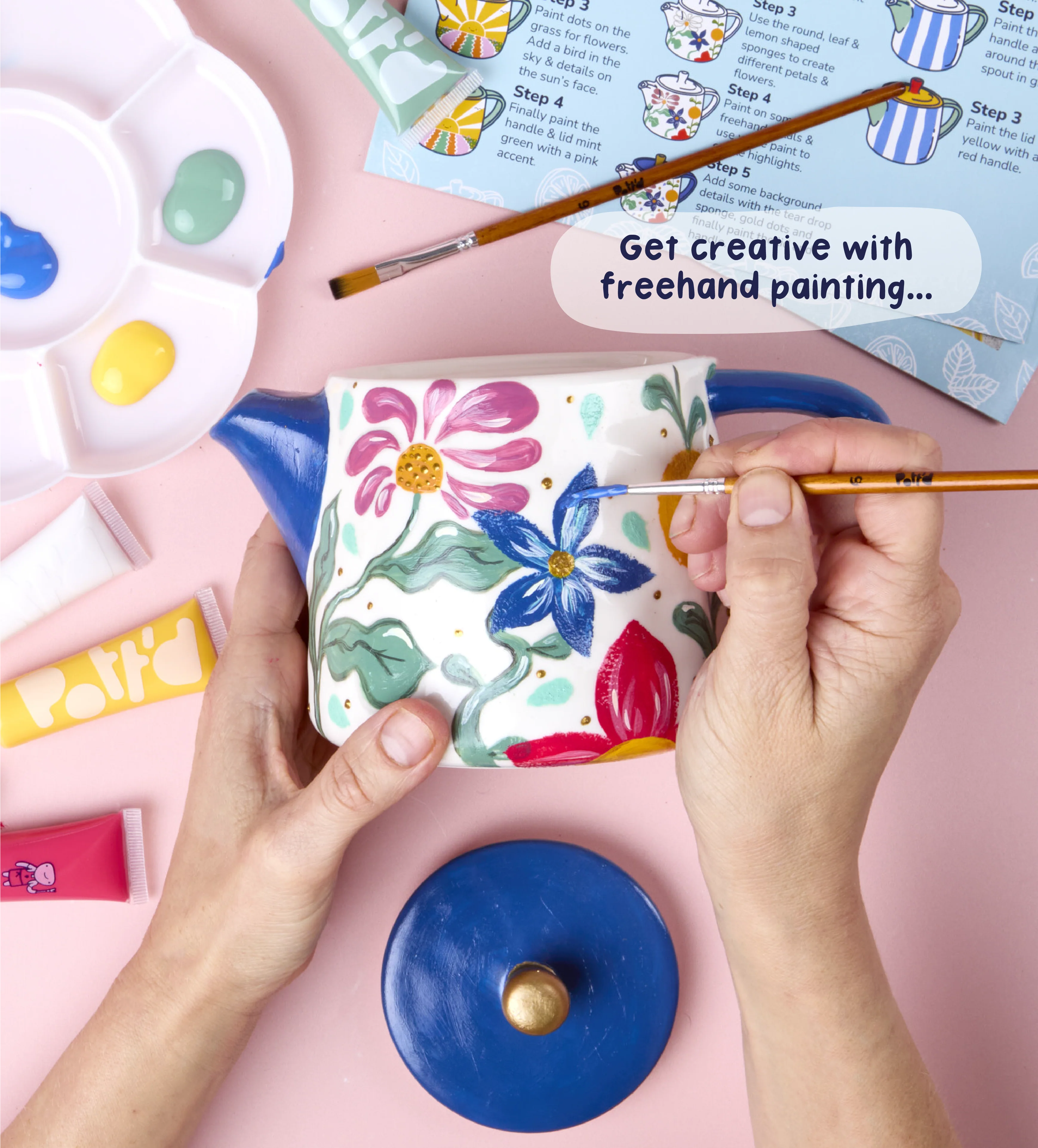 Paint-a-Tea Pot - Image 13