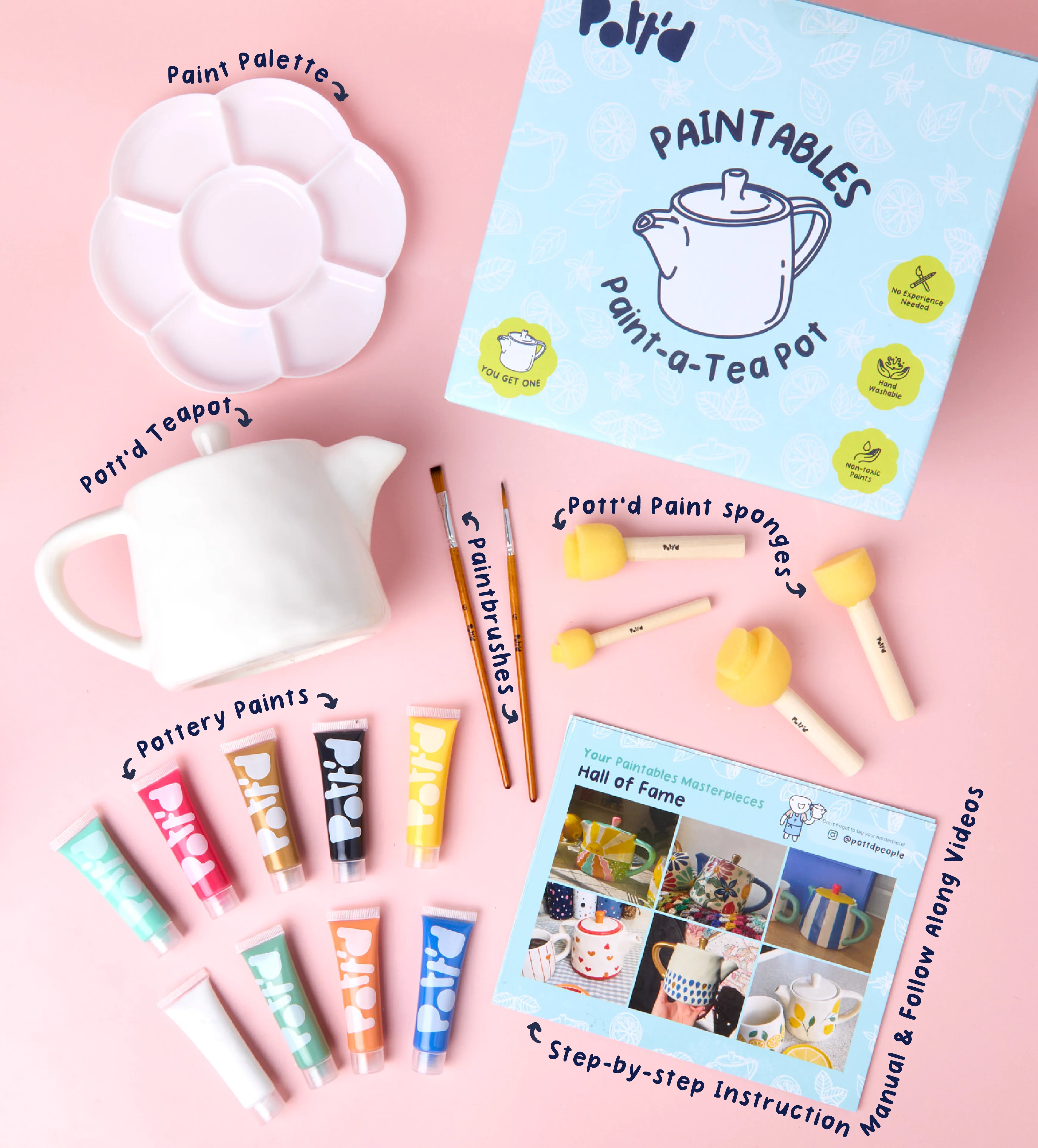 Paint-a-Tea Pot - Image 6