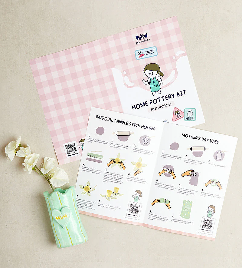 Mother's Day Home Pottery Kit - Image 4