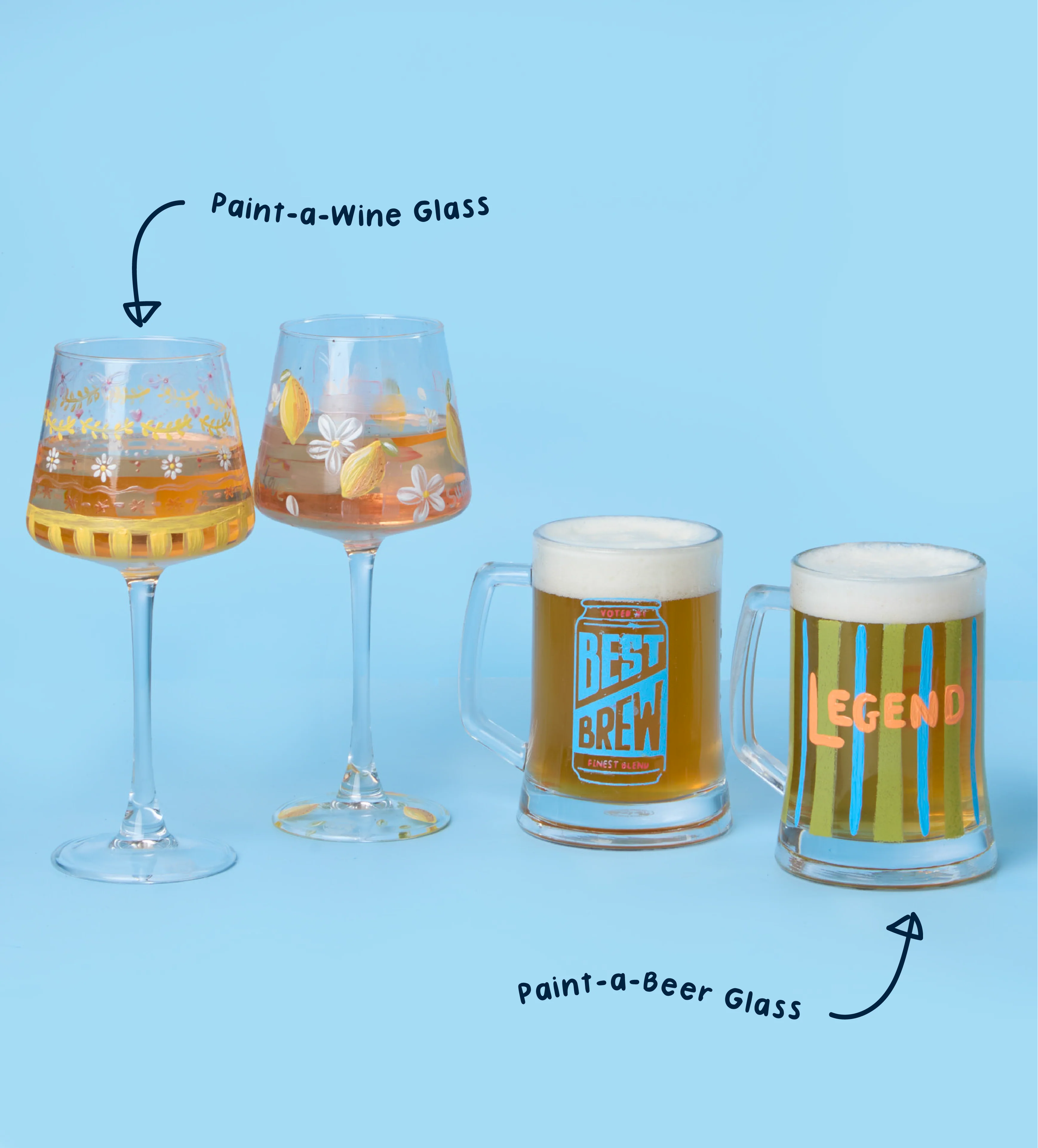 Raise a Glass: Beer & Wine Glass Bundle - Image 3