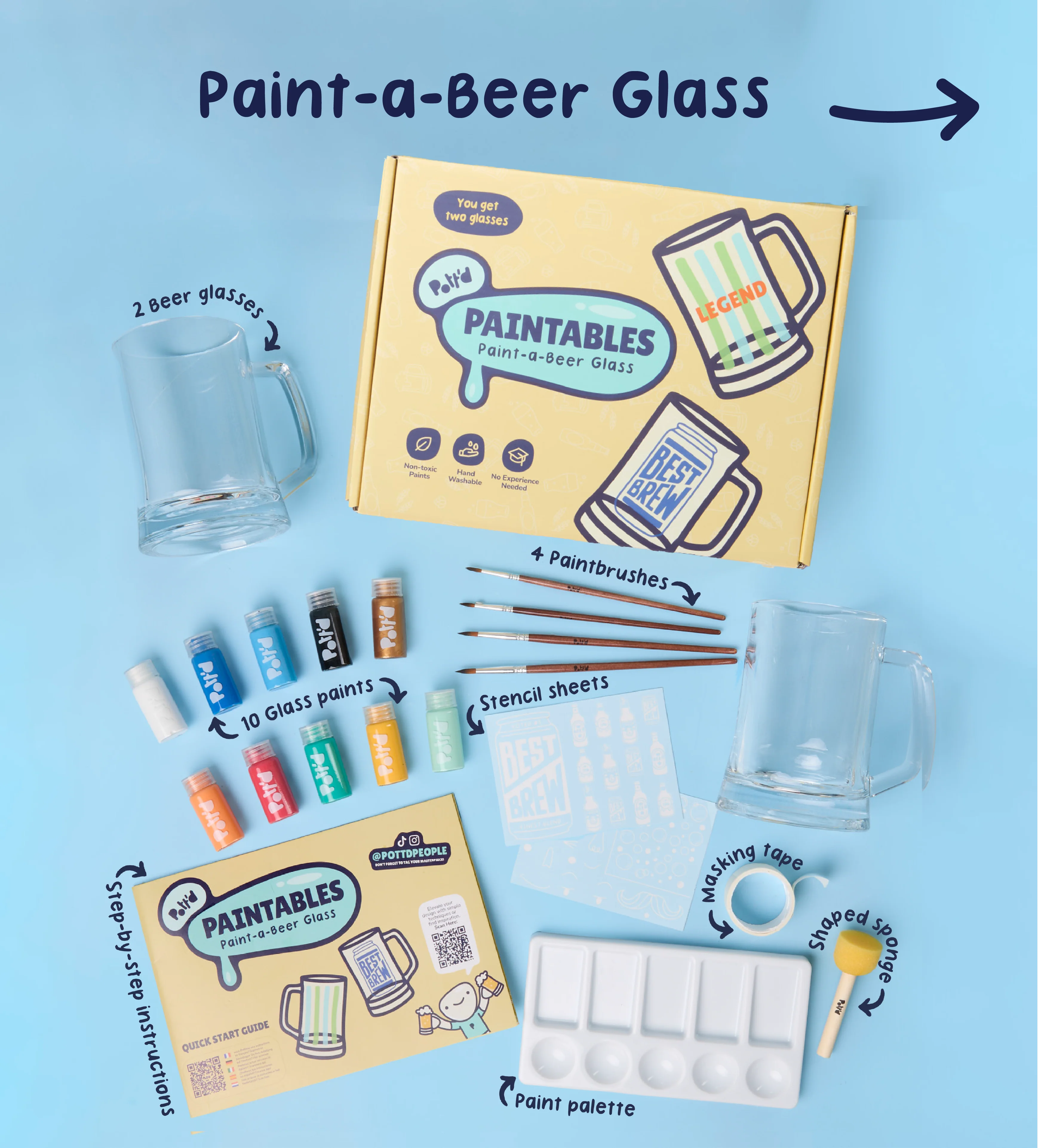 Raise a Glass: Beer & Wine Glass Bundle - Image 4