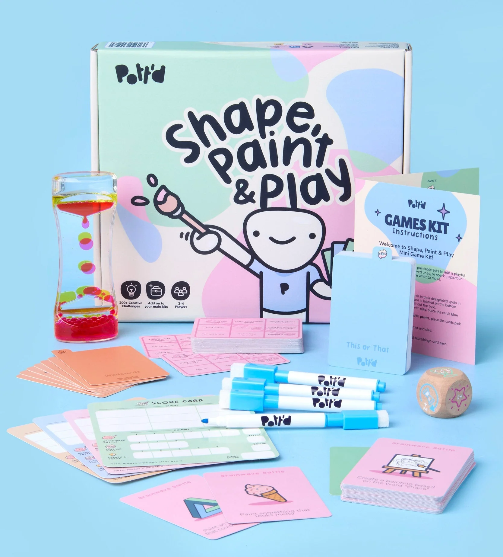 Shape, Paint & Play