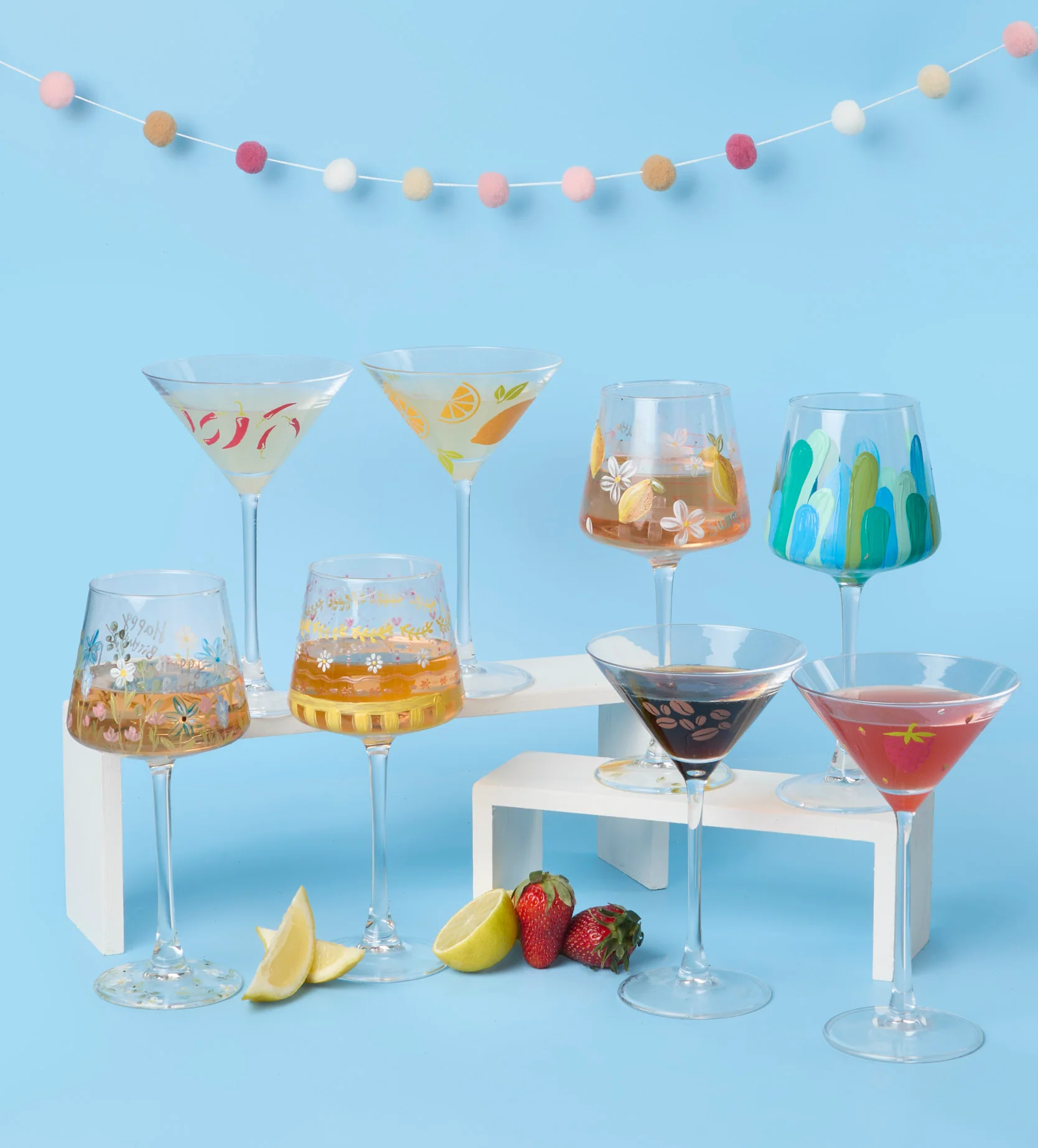 Sip & Style Bundle: Cocktail & Wine Glasses - Image 10