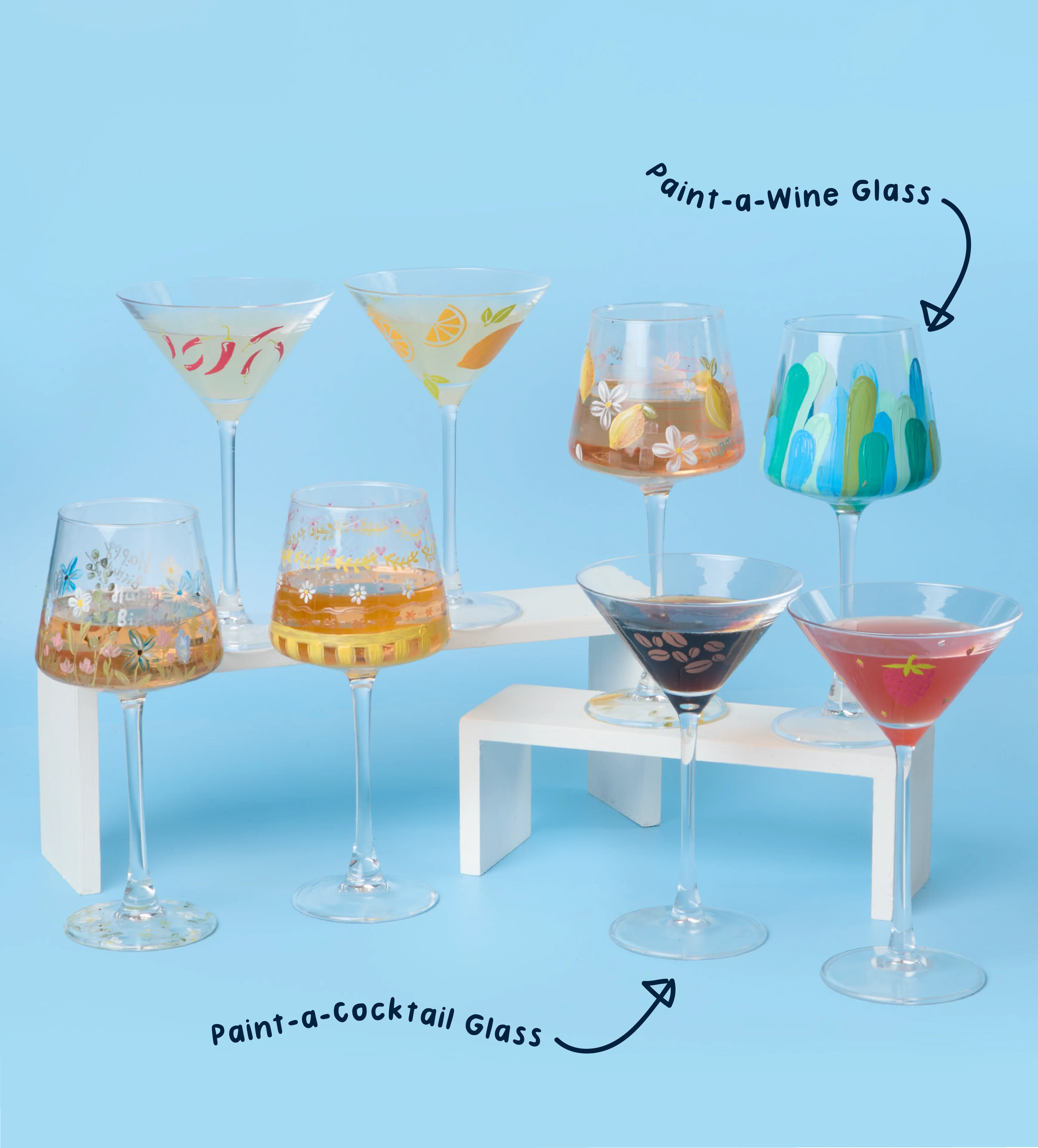 Sip & Style Bundle: Cocktail & Wine Glasses - Image 12