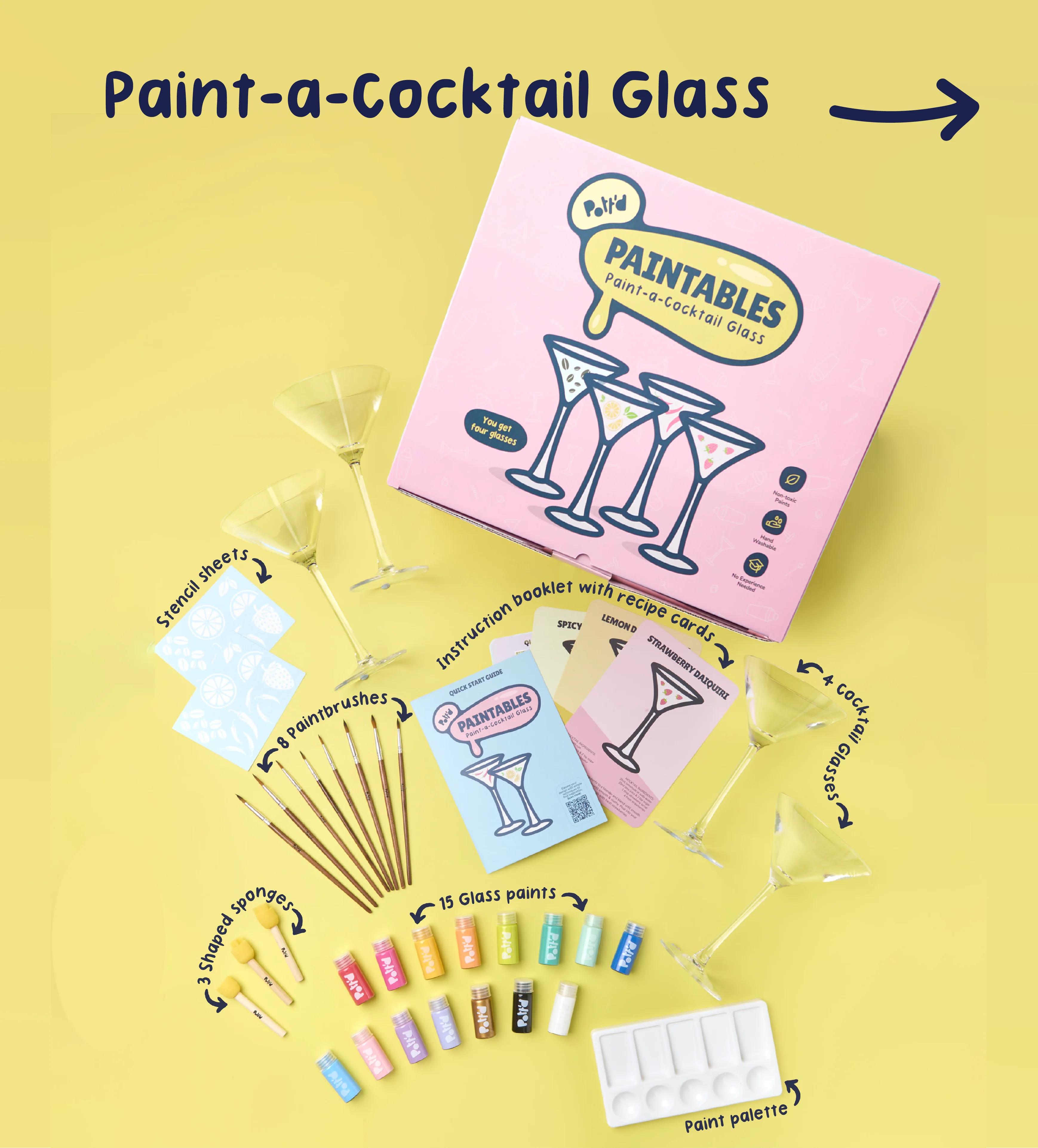 Sip & Style Bundle: Cocktail & Wine Glasses - Image 14