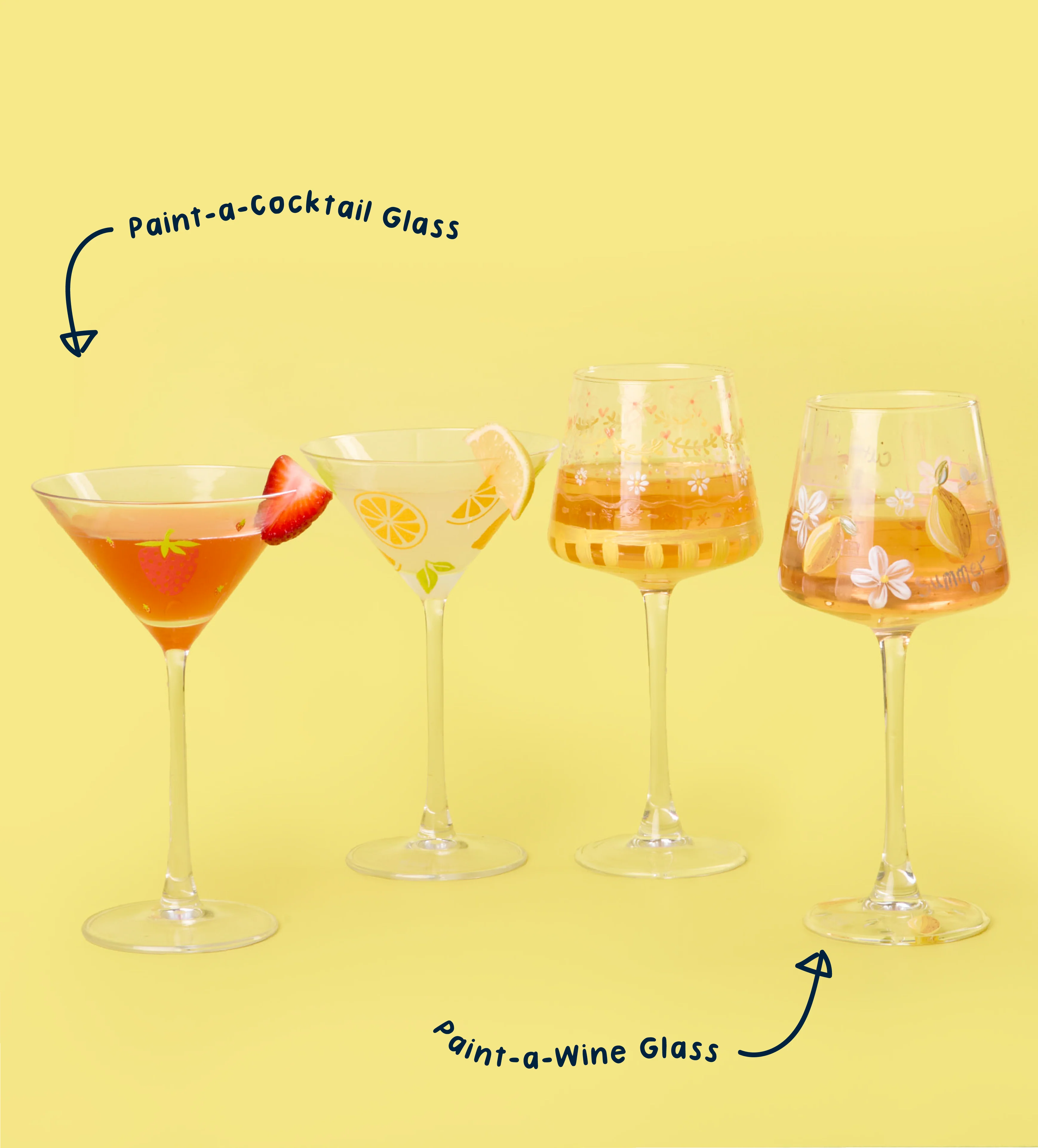 Sip & Style Bundle: Cocktail & Wine Glasses - Image 3