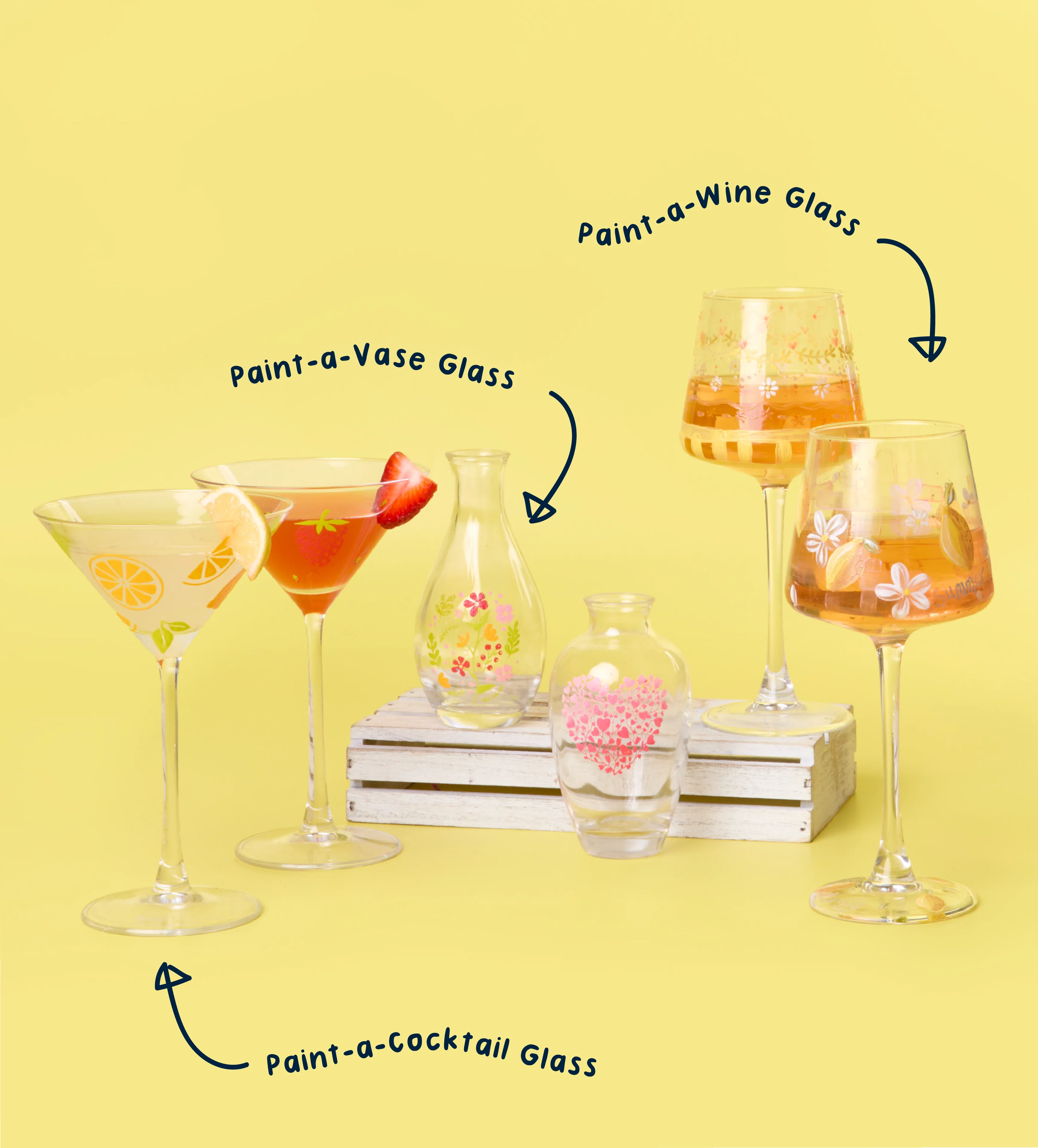 The Ultimate Glassware Bundle: Vase, Cocktail & Wine Glasses - Image 3
