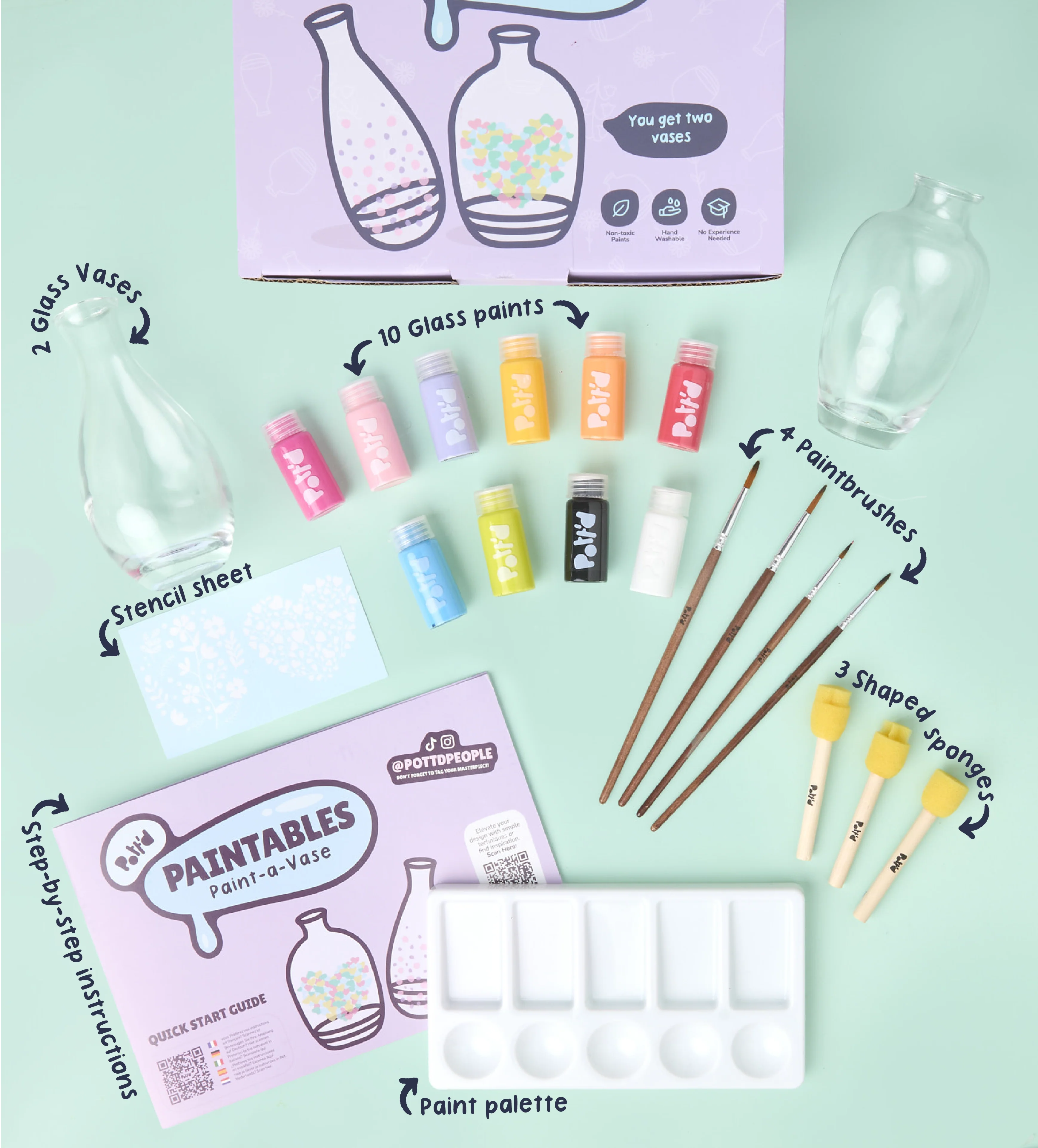 The Ultimate Glassware Bundle: Vase, Cocktail & Wine Glasses - Image 6